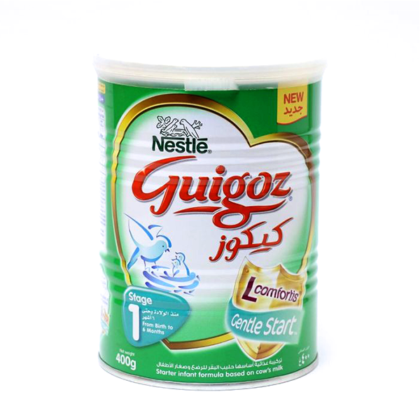 Guigoz 1 Normal 0-6 mo 400g(France)