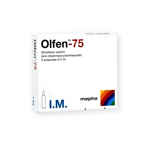 Olfen 75/4mg/ml 5 Ampoule