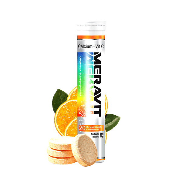 Meravit Ca&Vit.C 20 Tablet