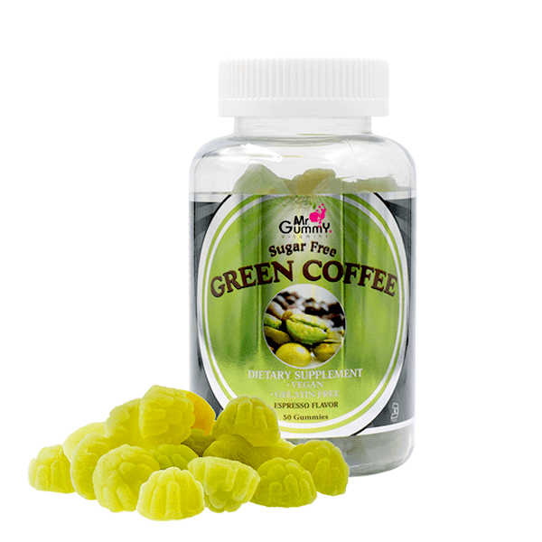Mr Gummy Green Coffe 60 Gummy