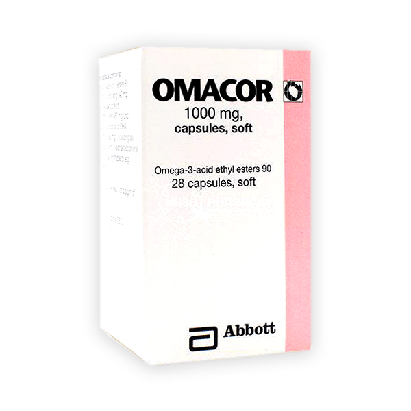 Omacor 1000mg 28 Capsule