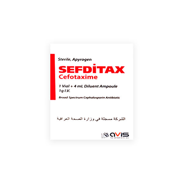 Sefditax 1g 4ml 1Vial 