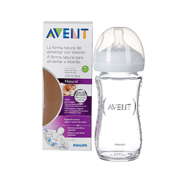 Avent (Scf673/17) Biberon Glass Natural 240ml