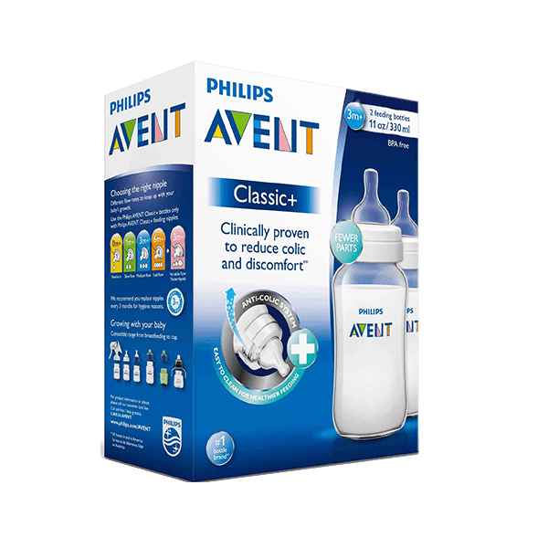Avent (Scf566/61) Biberon Classic+ 3+ mo 330ml